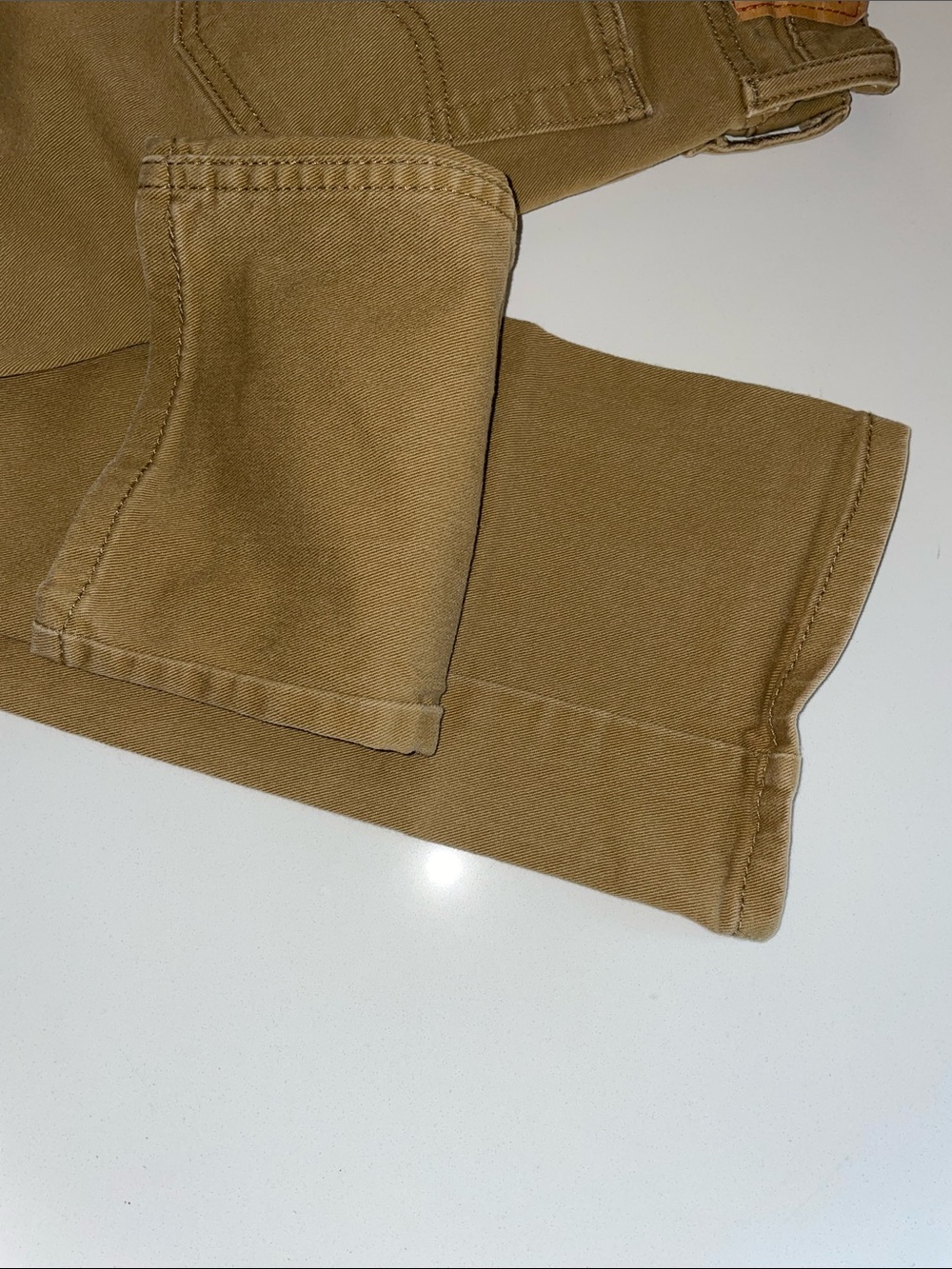 Levi's 513 Slim Straight Men's Jeans - Khaki/Tan 32x32 - Picture 6 of 6